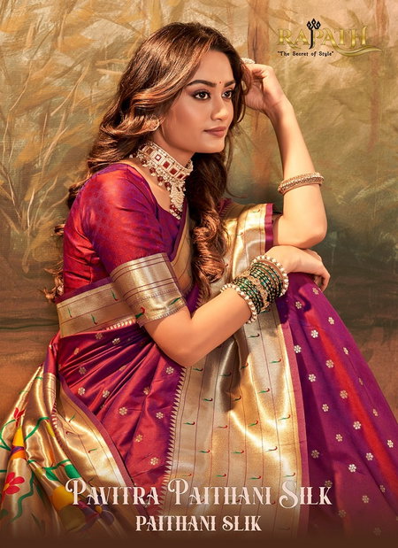 Pavitra Paithani Silk By Rajpath Silk Wedding Saree Orders In India